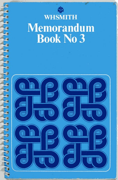 Susan Read's archaeology notebook