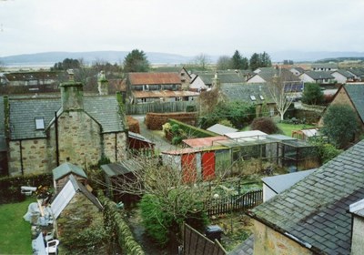 The growing estate to the south of the town