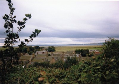 View of the south western skyline of Dornoch