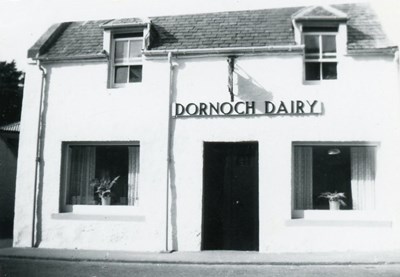 Dornoch Dairy, St. Gilbert Street