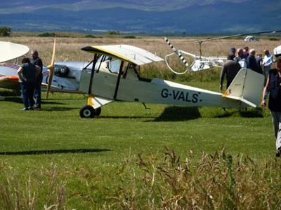 G-VALS at 'Fly In' to Dornoch Airfield 2015