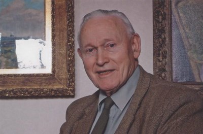Dr Struan Robertson on his 90th birthday