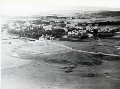 Aerial view  Royal Dornoch Golf course c 1930