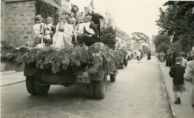 Coronation pageant float 1953