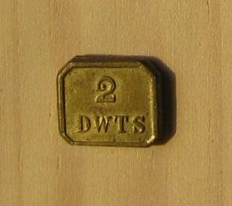 Watchmaker's 2 DWTS weight