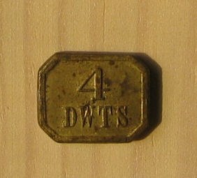 Watchmaker's 4 DWTS weight