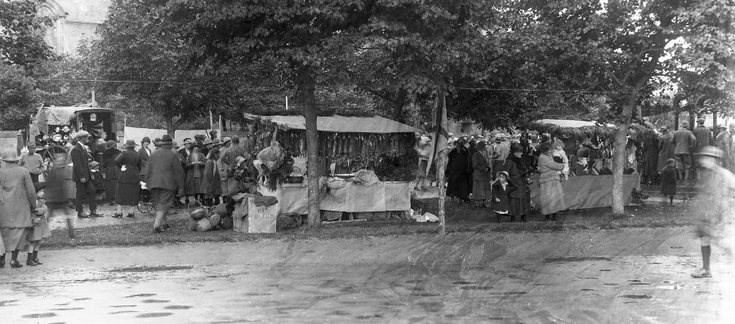 Dornoch open market c 1920