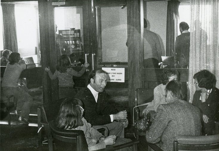 Lounge of the Royal Dornoch Golf clubhouse