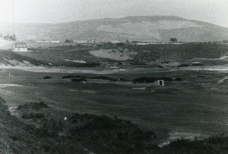 Ben Bhraggie viewed from the Royal Dornoch