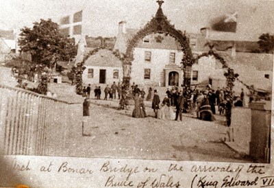 Arrival arch at Bonar Bridge