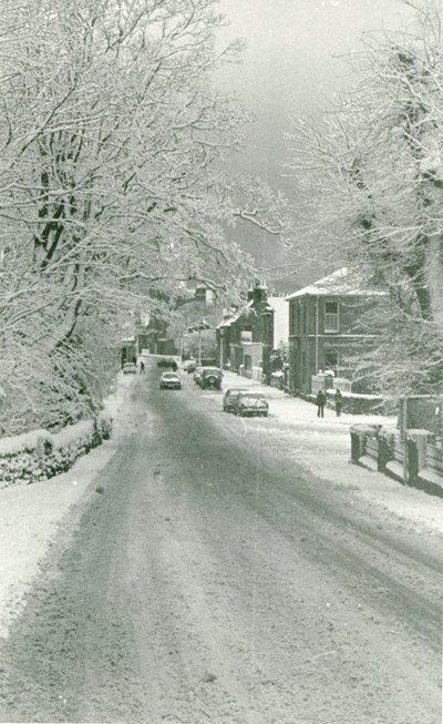 Snow in Castle Street c 1979