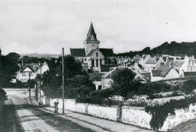 Dornoch seen from Argyle Street
