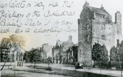 Early photograph of Dornoch Castle