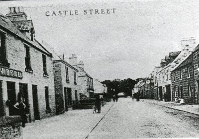Castle Street from outside shop of J Bell