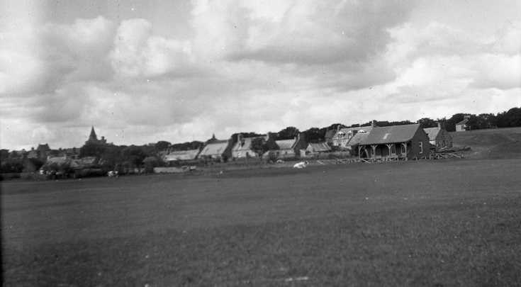 Dornoch from the area of the golf course