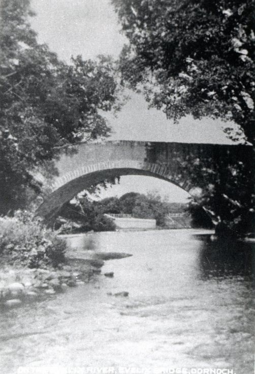 Evelix Bridge c 1920