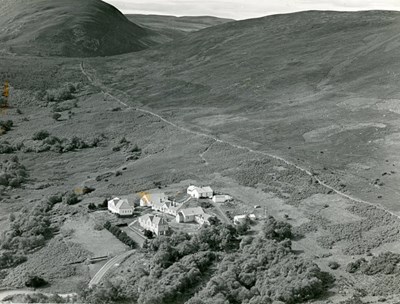 Cambusavie Hospital aerial view