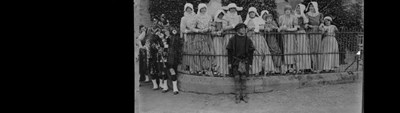1928 Pageant Costumes Women and Pipers