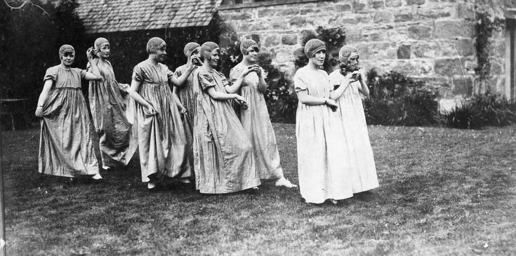1928 Pageant Costumes Dancers
