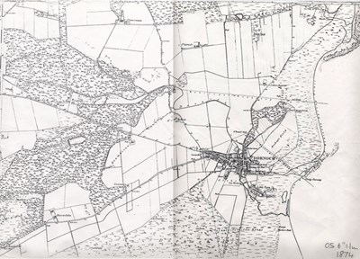 Dornoch Parish map 1874