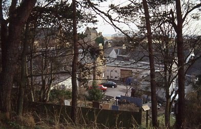 Rear view of Grants Grocery