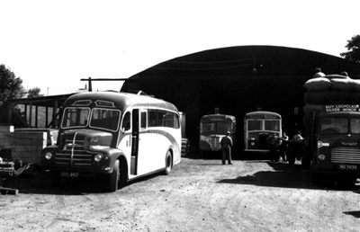 Lairg bus garage