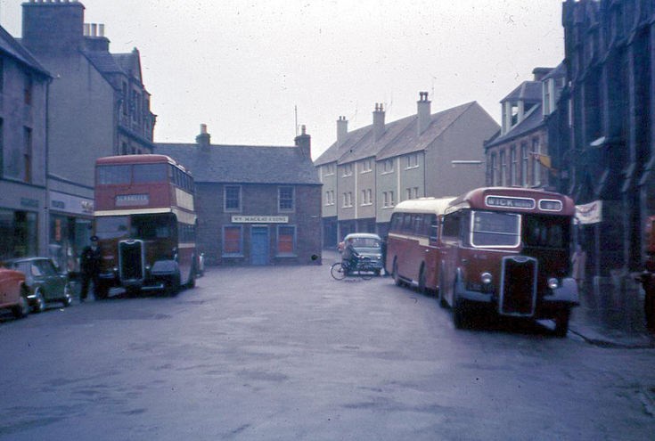 Highland buses in Thurso