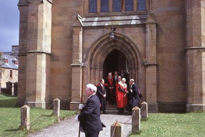 Town Council leaving the Cathedral 1974