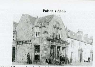 Photograph of Polson's shop Bonar Bridge