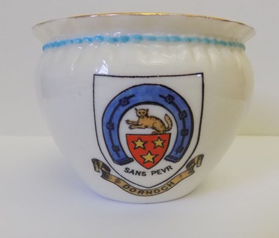 Teacup with Dornoch Coat of Arms