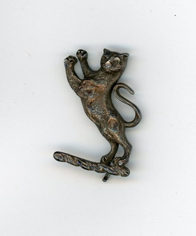 Dornoch Cat brooch
