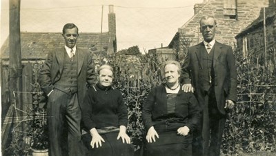 Group photograph of two couples