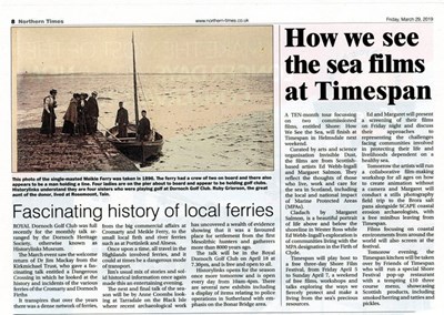 Fascinating history of local ferries