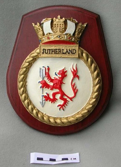 HMS Sutherland crest