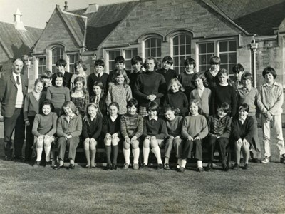 Dornoch Primary School photograph c 1970