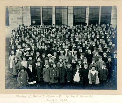 Opening of Dornoch Academy 7 Jan 1913