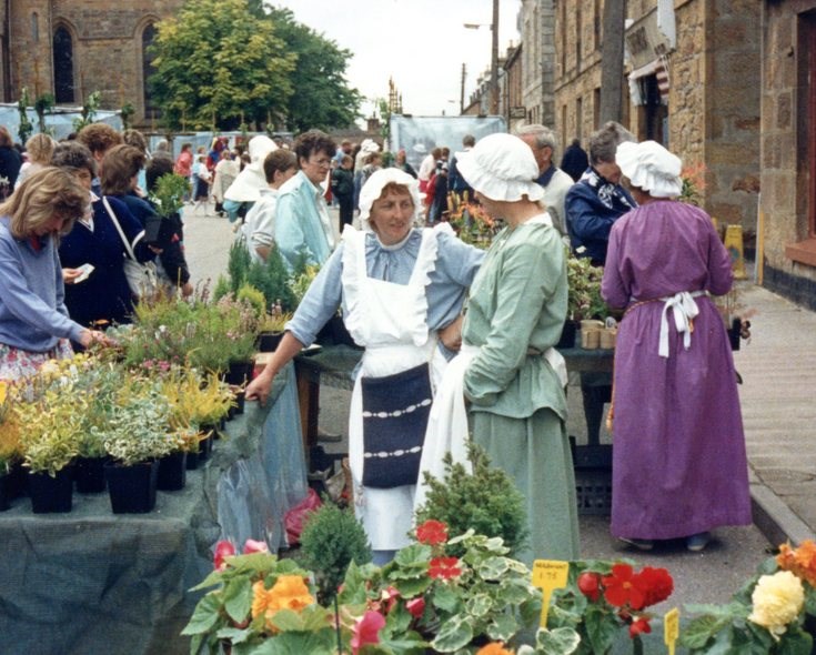 Dornoch community market 1990s