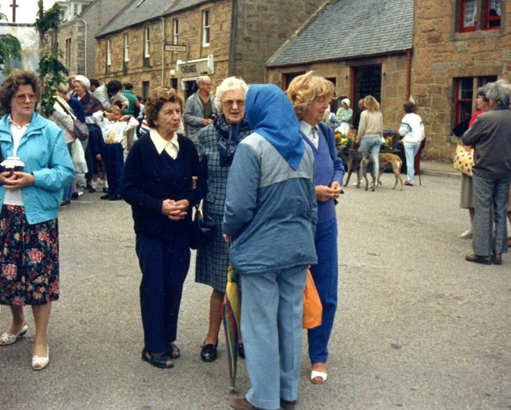 Community market in High Street 1990s