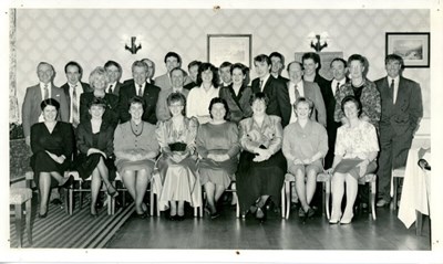 1991 Fire Brigade dinner at the Burghfield Hotel