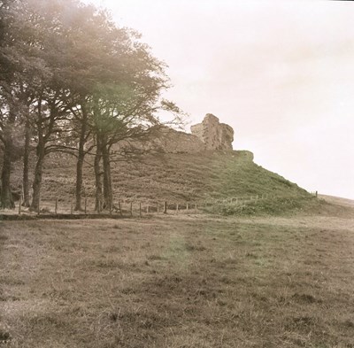 Ruins of Skelbo Castle viewed from the SE