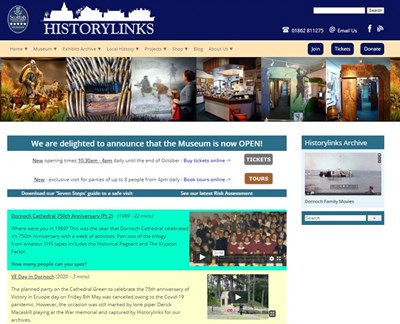 Historylinks website on-line entry payments 