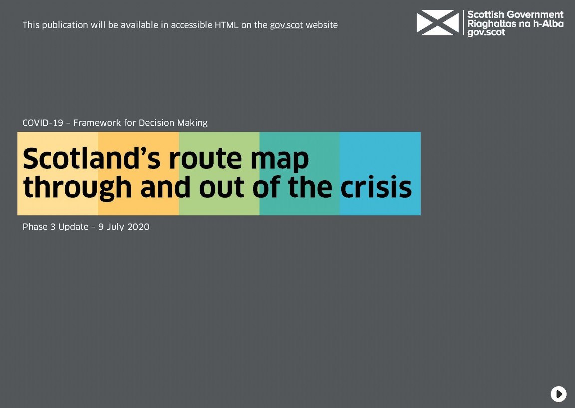 Scottish Government Covid-19 Route Map