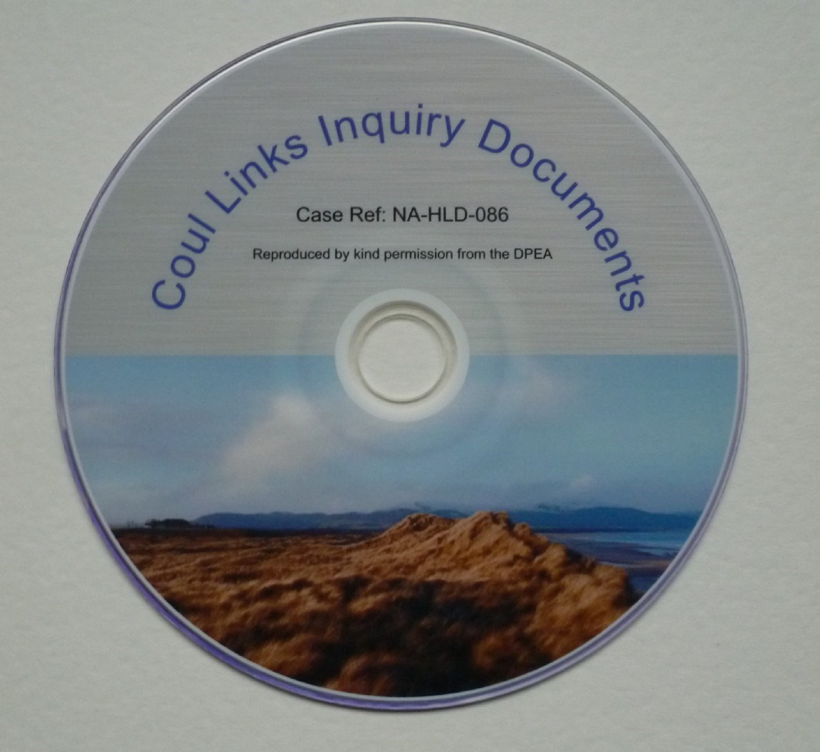DVD Coul Links Inquiry Documents
