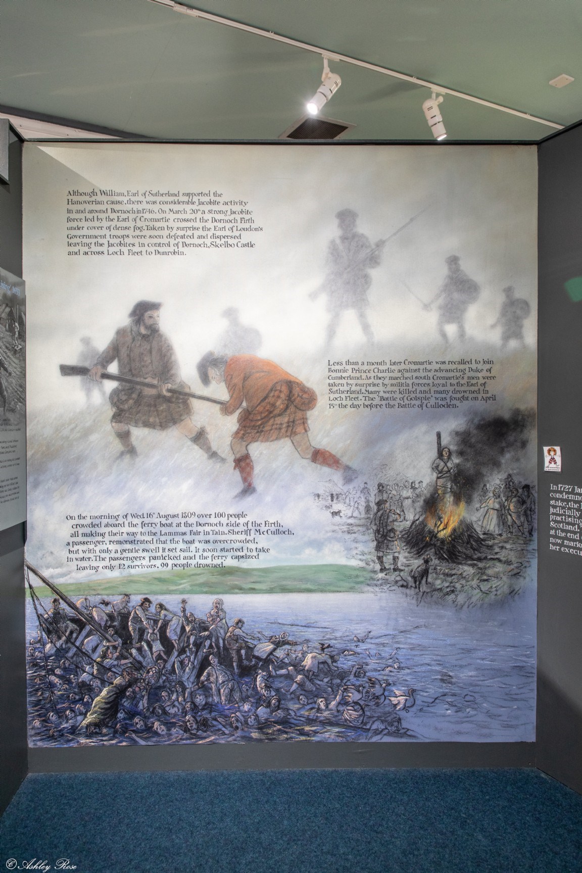 Display board - second alcove