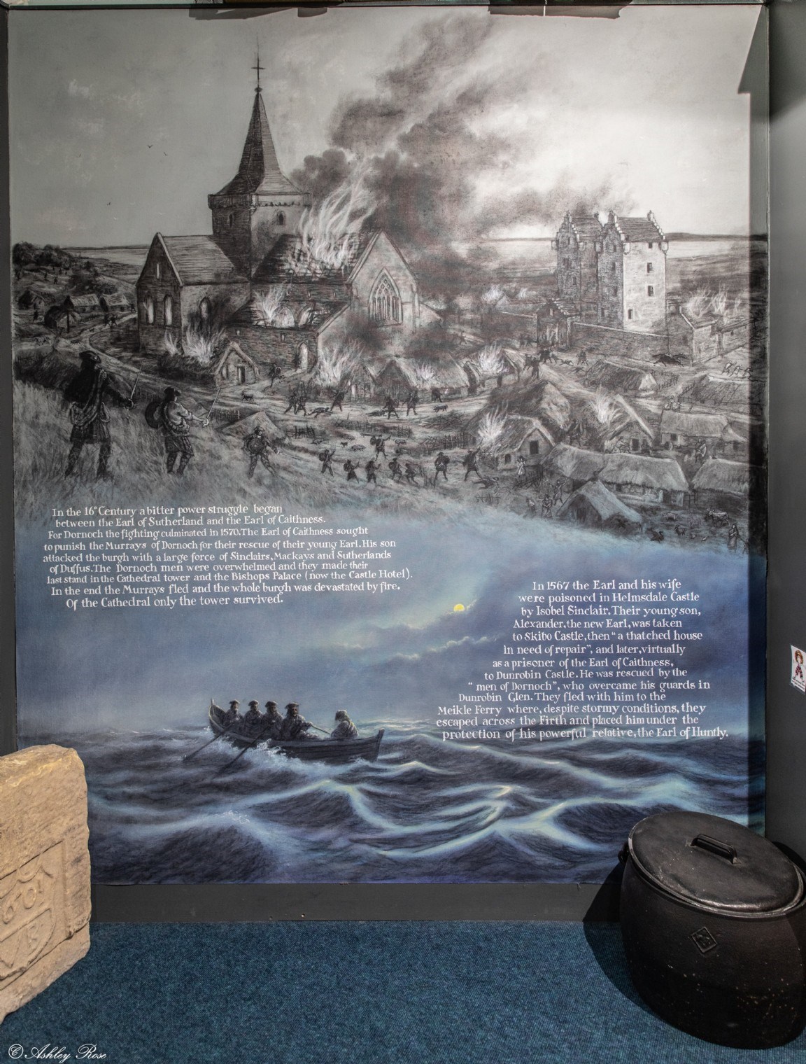 Display board - second alcove