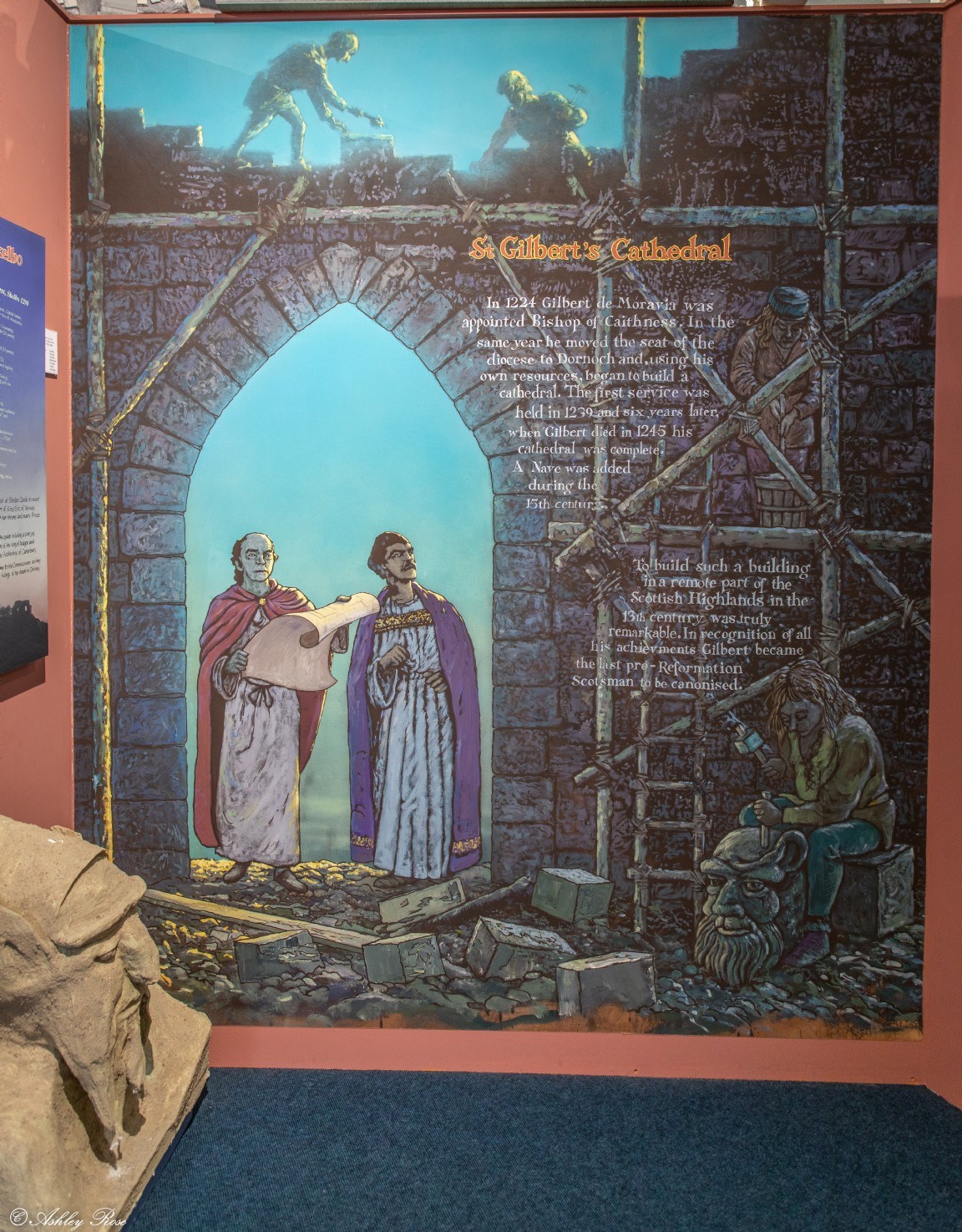 Display board -third alcove