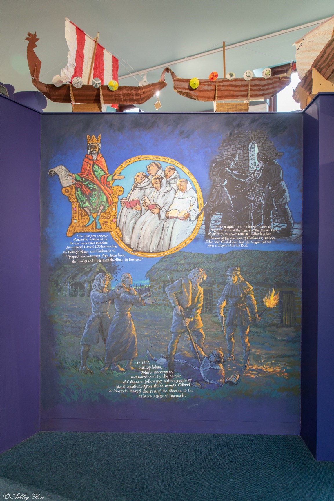 Display Board - fourth alcove