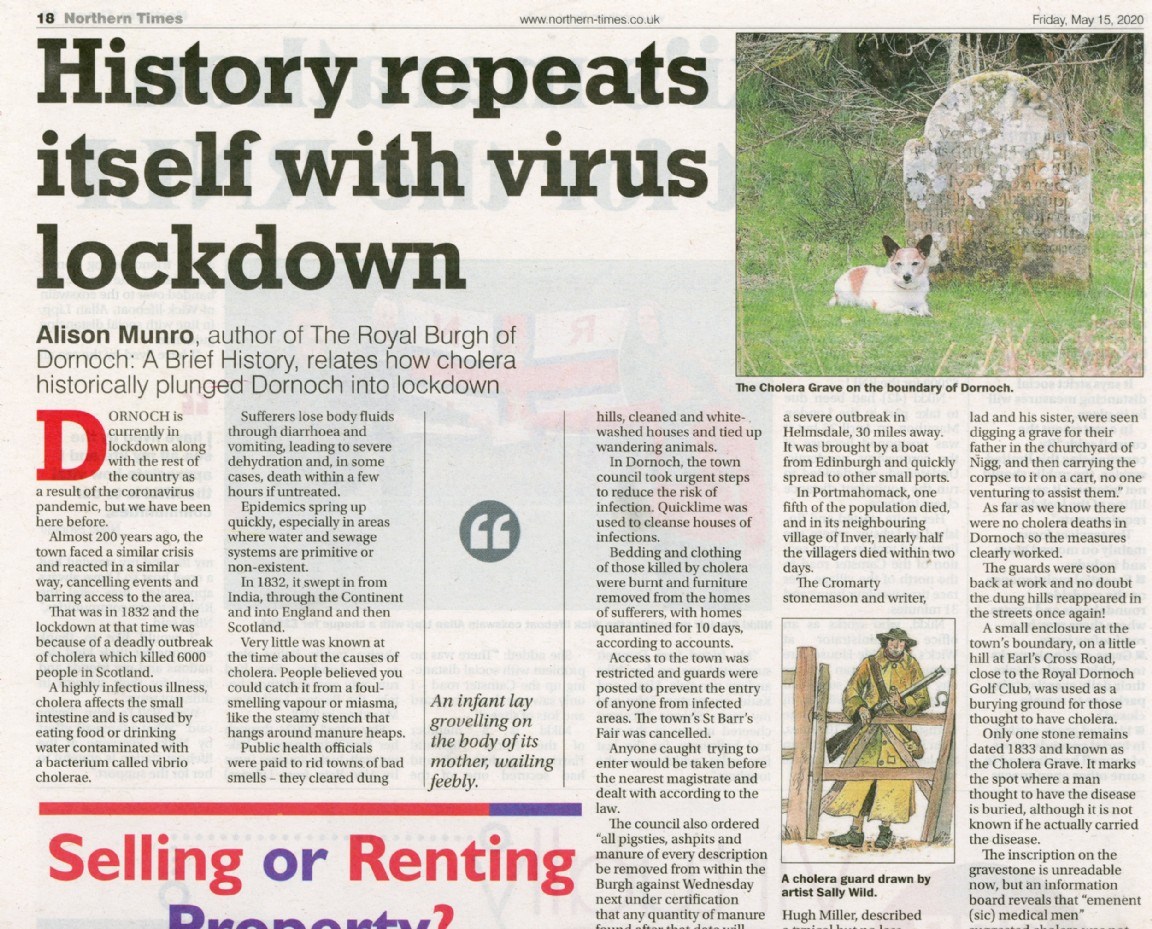 History repeats itself with virus lockdown