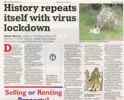 History repeats itself with virus lockdown