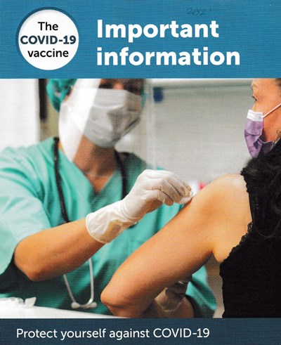 The Covid-19 vaccine - important information
